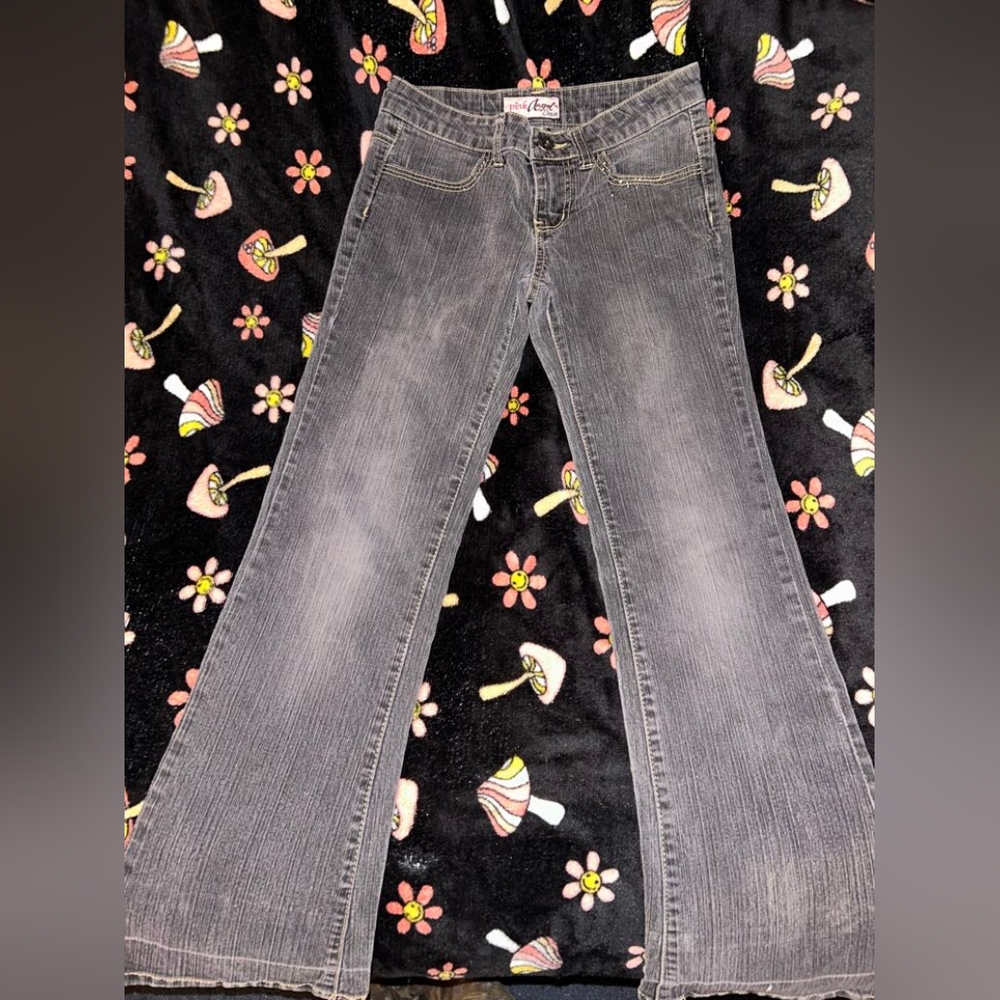 Pink angel jeans